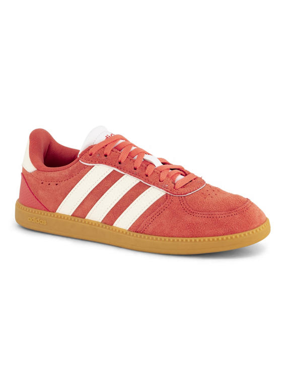 Rode leren sneaker BREAKNET SLEEK SUEDE