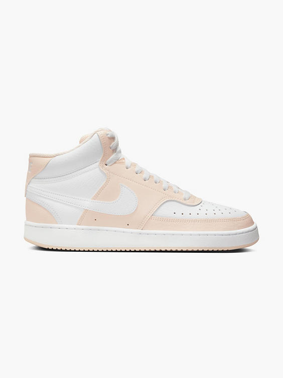 Witte hoge sneaker COURT VISION MID