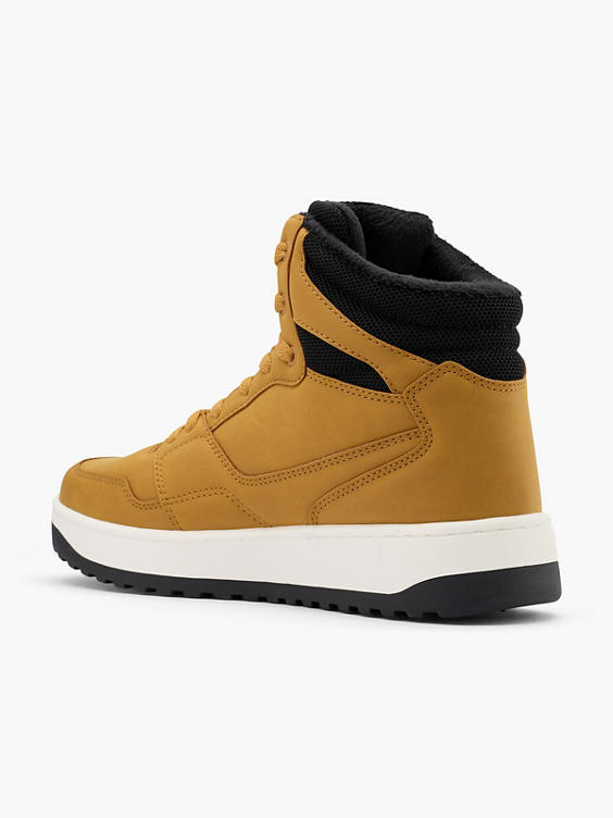 Bruine hoge sneaker