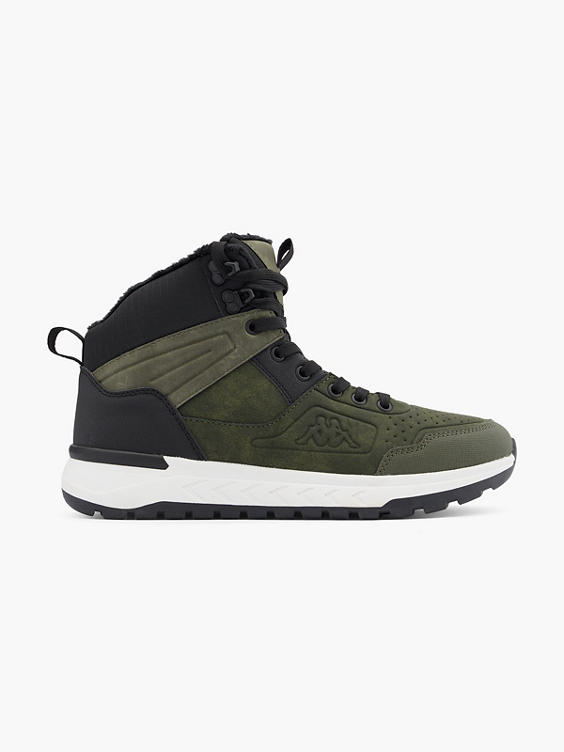 Groen hoge sneaker 