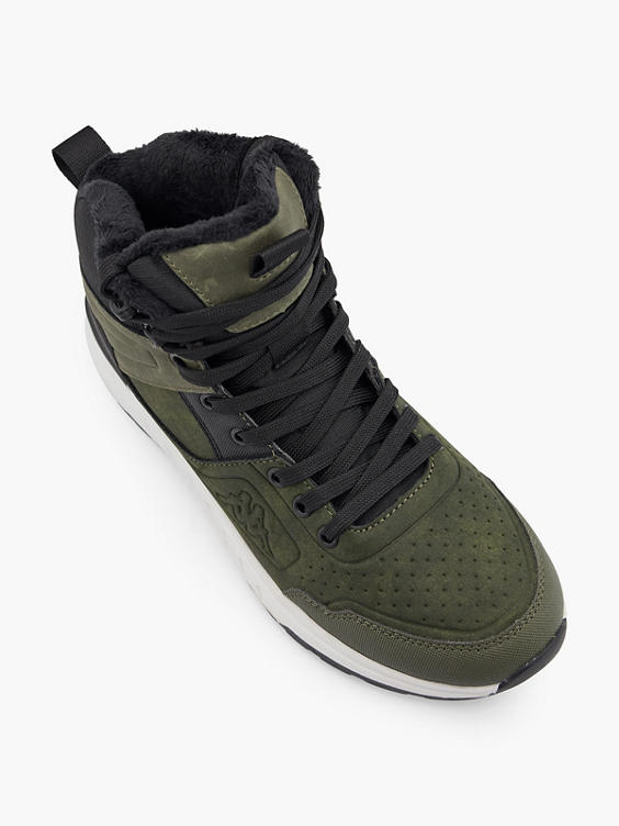 Groen hoge sneaker 