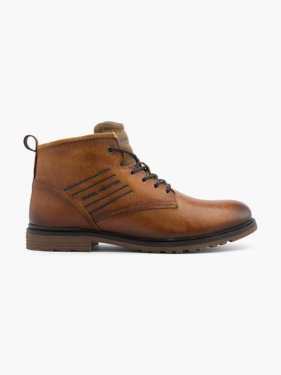 Leder Schnürboots