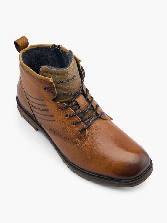 Leder Schnürboots