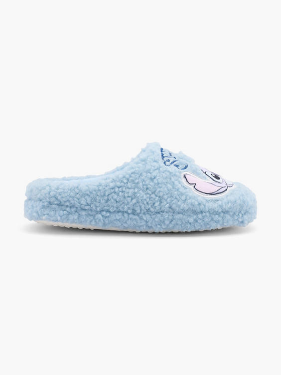 Blauwe pantoffel Stitch