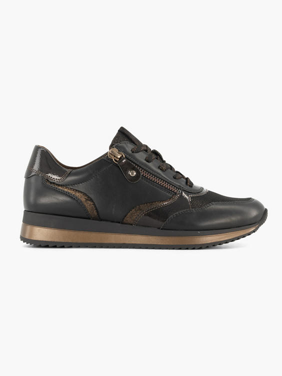 Zwarte comfort sneaker