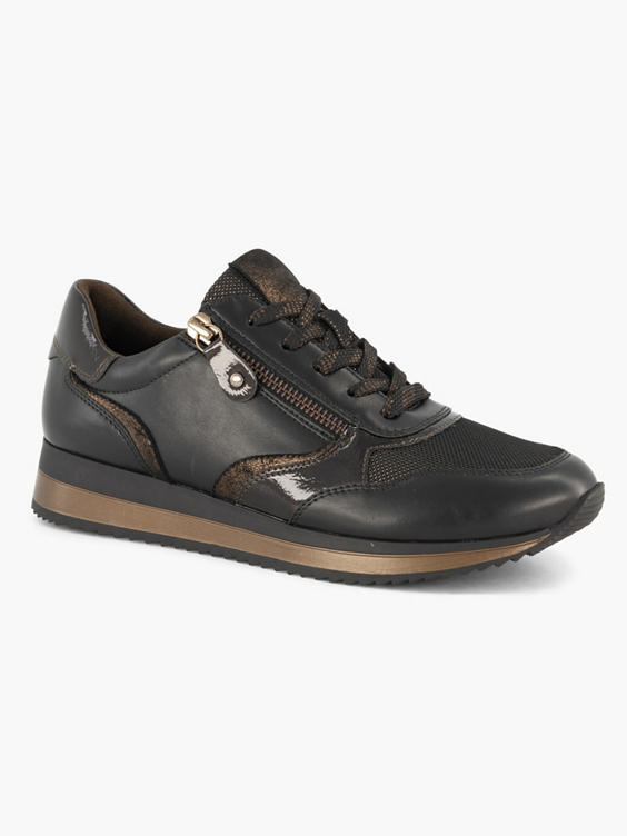 Zwarte comfort sneaker