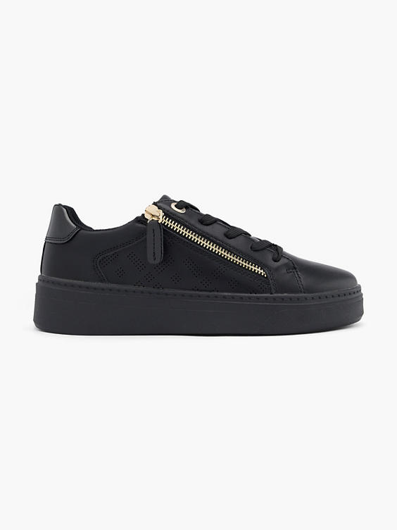 Zwarte comfort sneaker