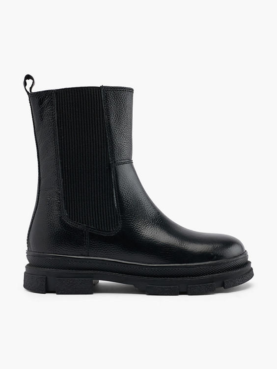 Leder Chelsea Boots