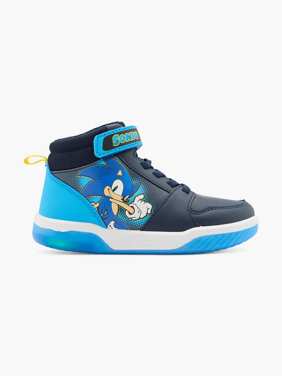 Blauwe hoge sneaker Sonic