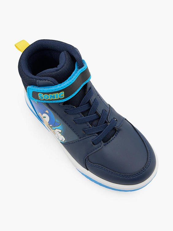 Blauwe hoge sneaker Sonic