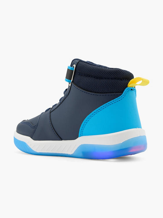 Blauwe hoge sneaker Sonic