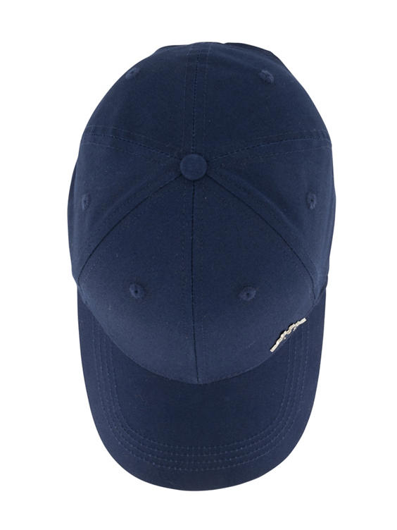 Blauwe Kappa Metal Logo Cap