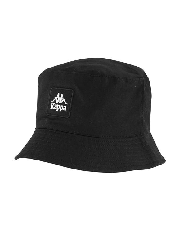 Zwarte Kappa Bucket Hat