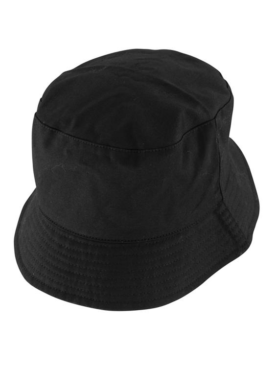 Zwarte Kappa Bucket Hat