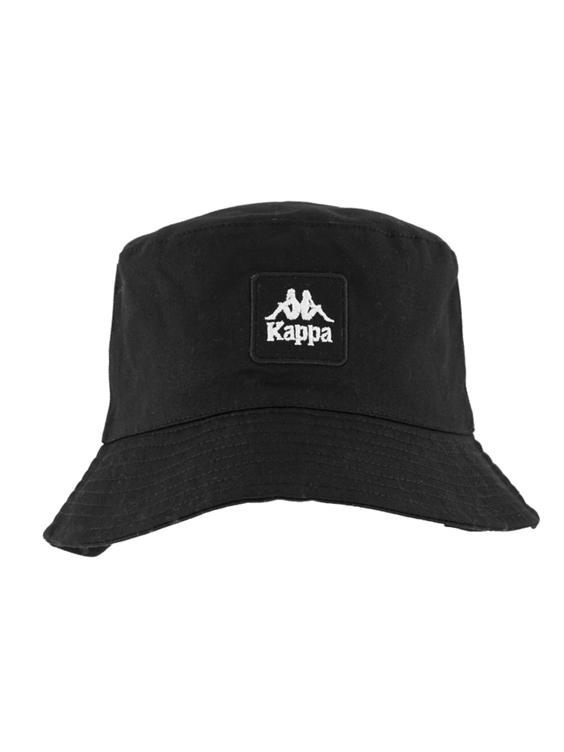 Zwarte Kappa Bucket Hat