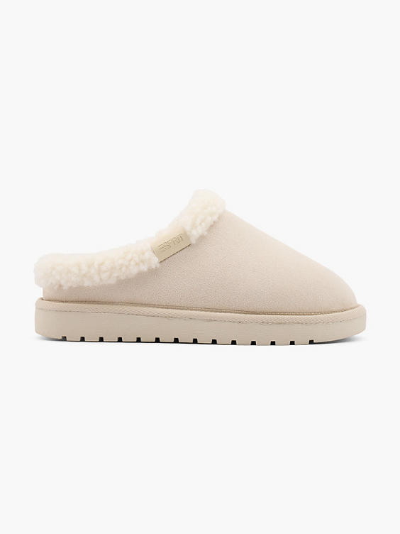 Beige pantoffel 