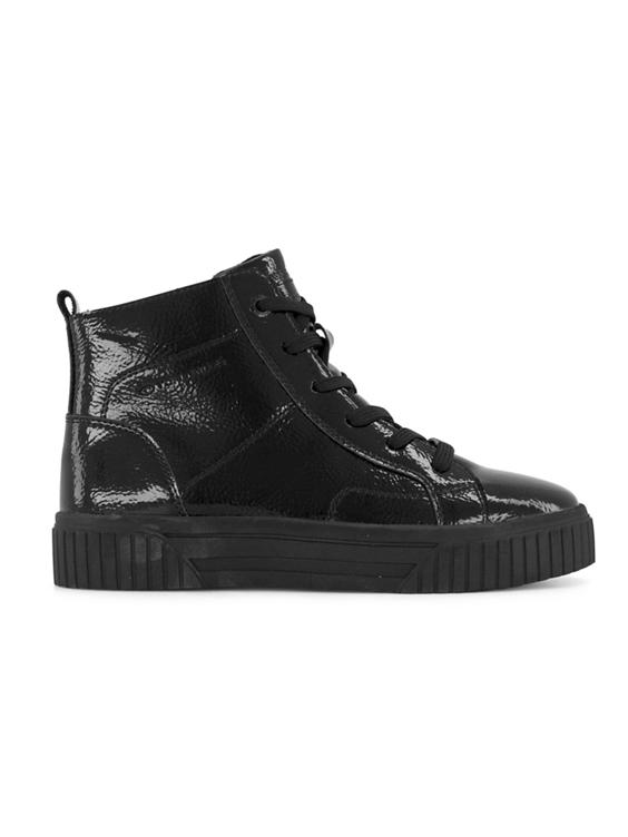 Zwarte hoge sneaker