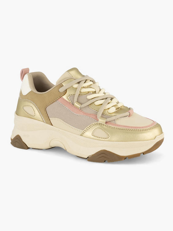 Gouden chunky sneaker 