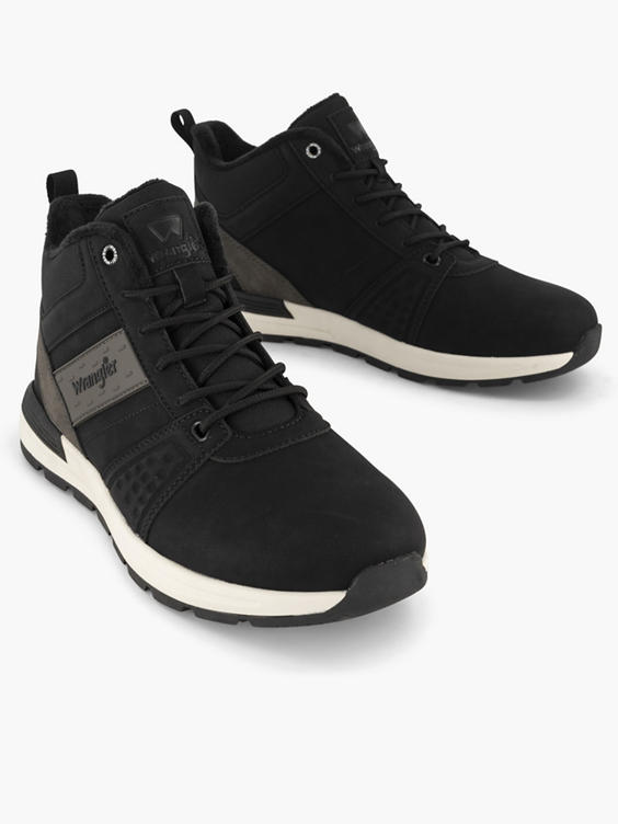 Zwarte hoge sneaker