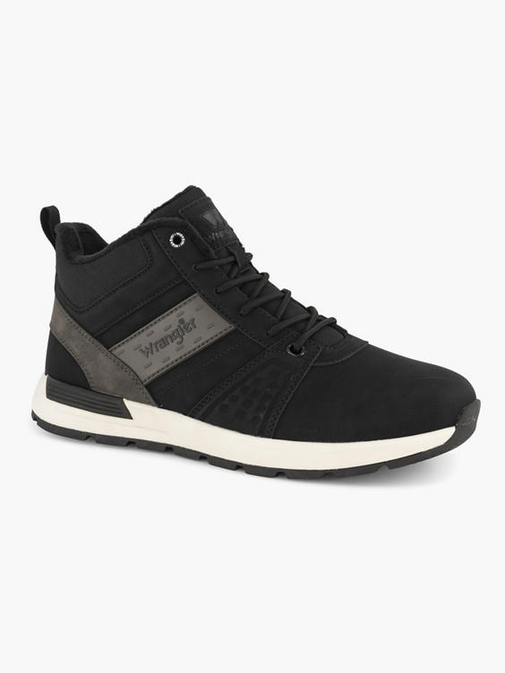 Zwarte hoge sneaker