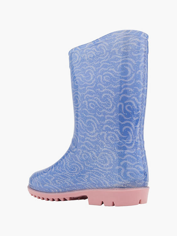 Lilo Stitch Toddler Girls Stitch Wellies in Blue DEICHMANN