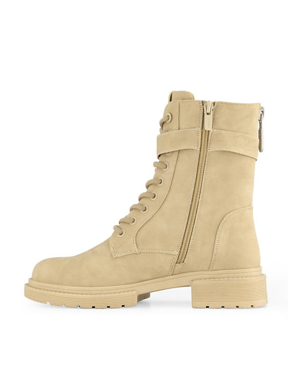 Beige veterboot