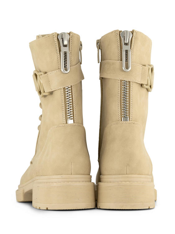 Beige veterboot