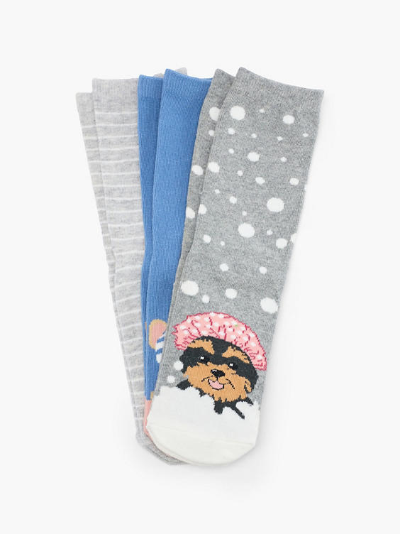 3er Pack Socken