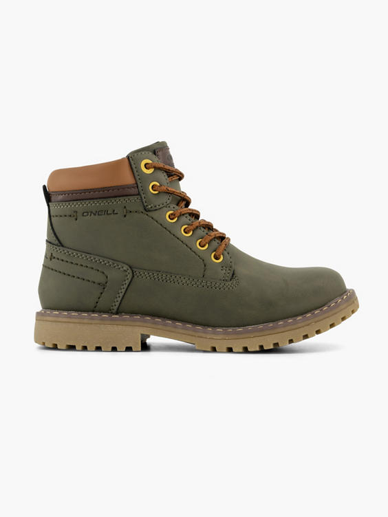 Groene veterboots