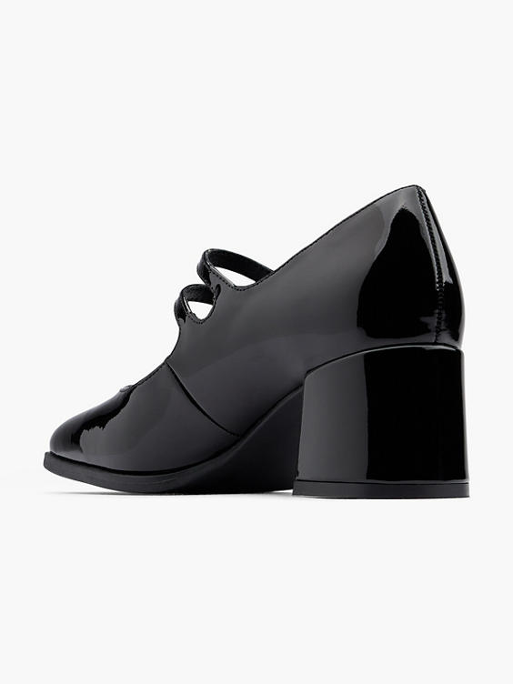 Zwarte Mary Jane pump