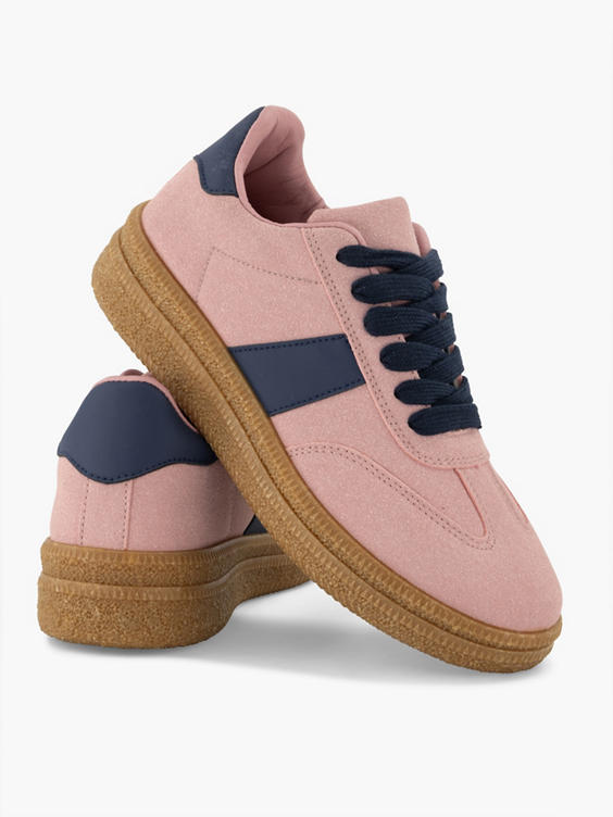 Roze sneaker