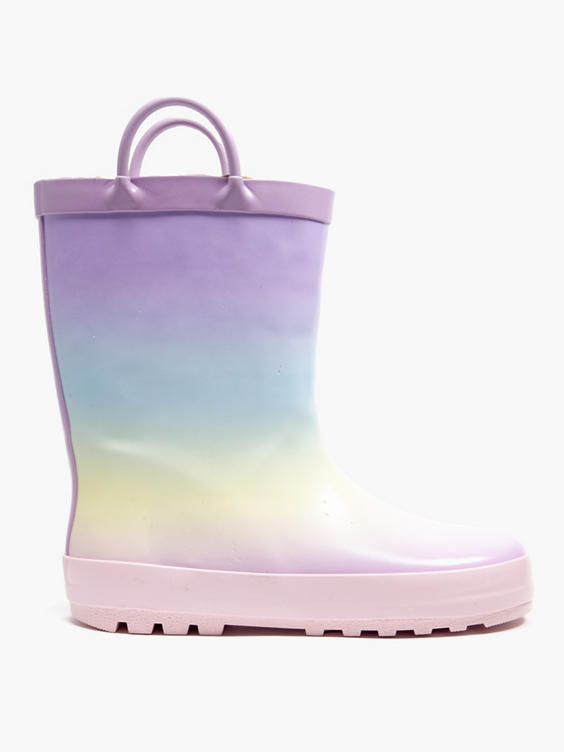 Graceland Junior Girls Rainbow Wellies in Standard colour DEICHMANN