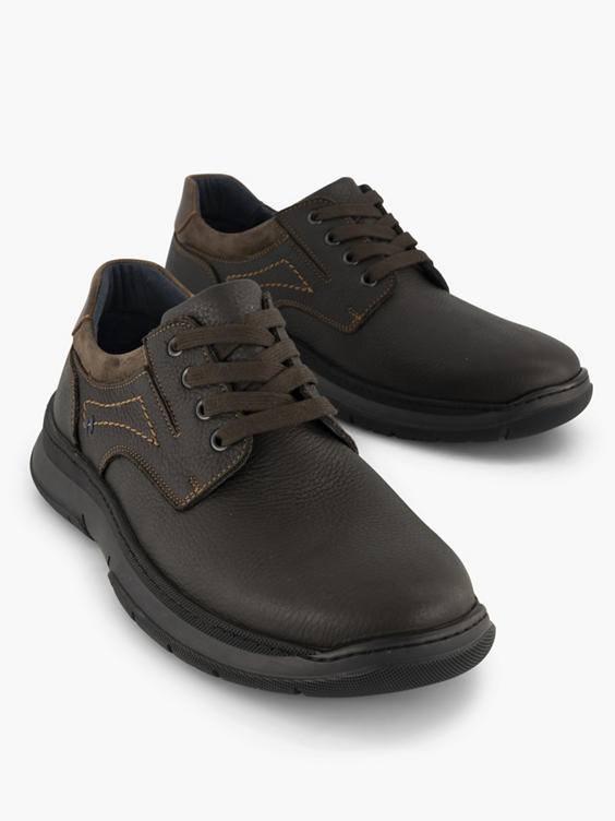 Bruine comfort veterschoen 