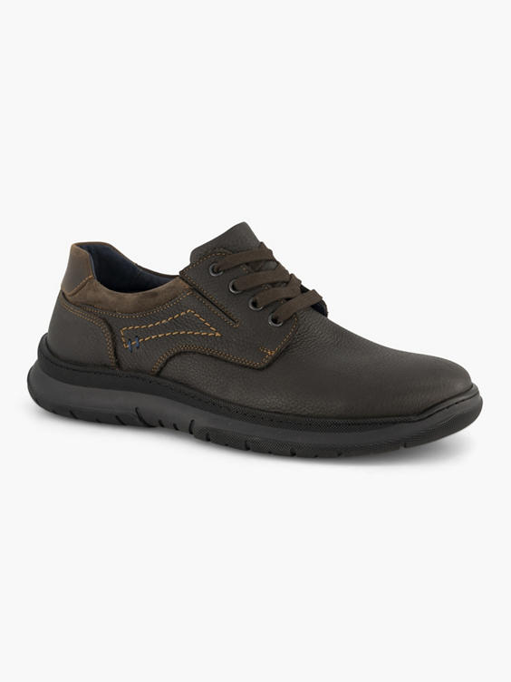 Bruine comfort veterschoen 