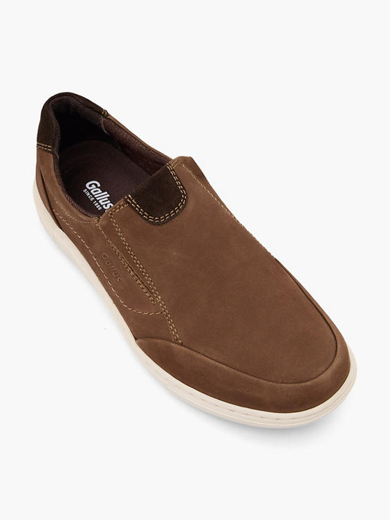 Leder Komfort Slipper 