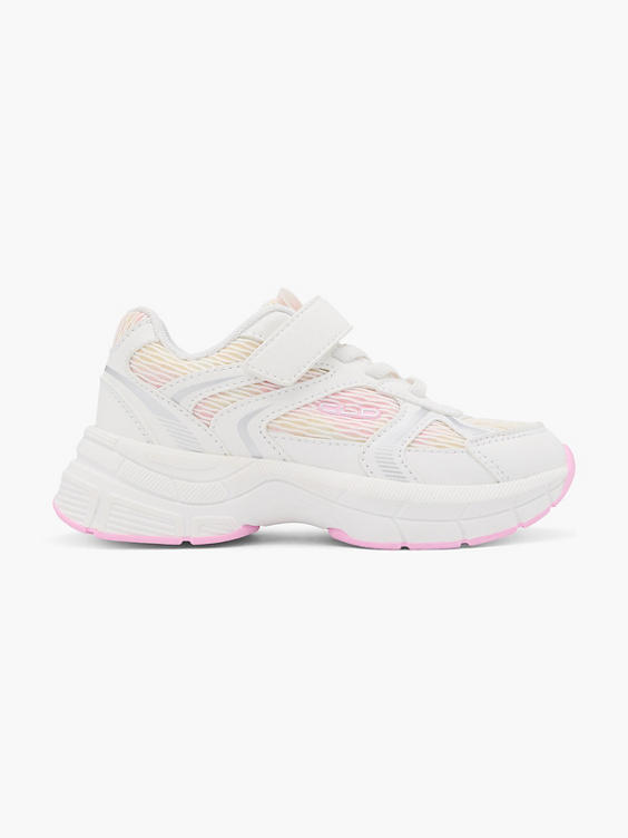 Witte sneaker klittenband
