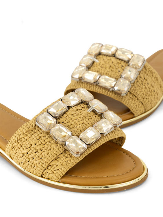 Gele slipper 