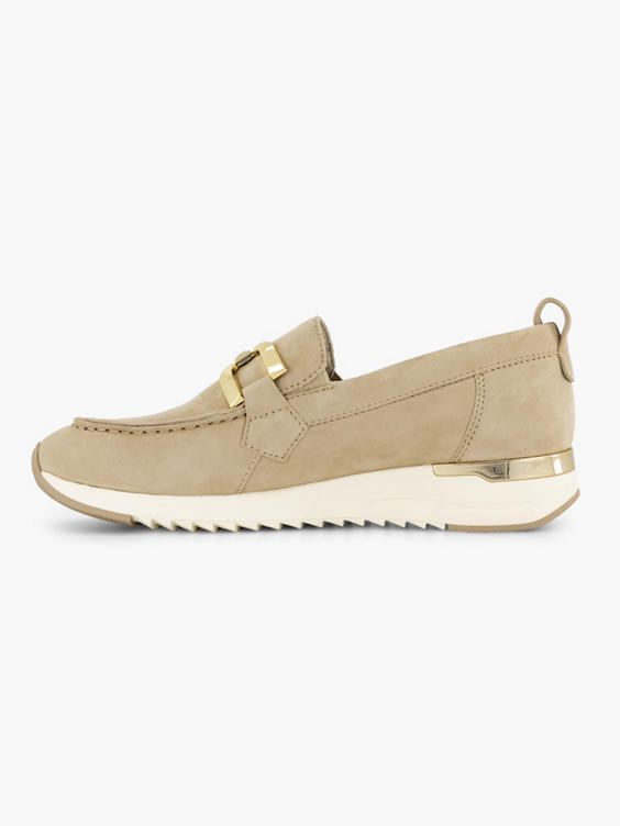 Beige comfort instapper