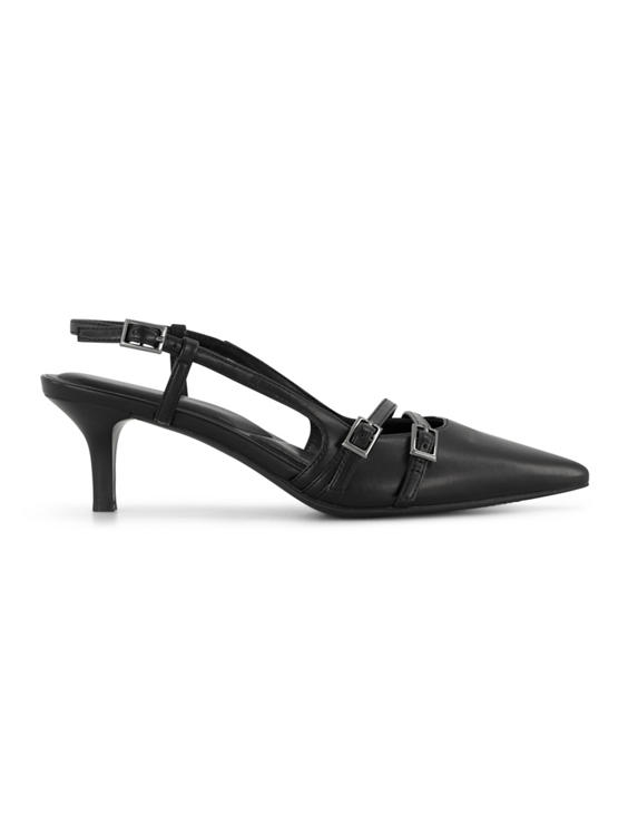 Zwarte slingback