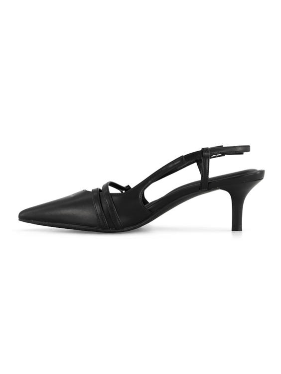 Zwarte slingback