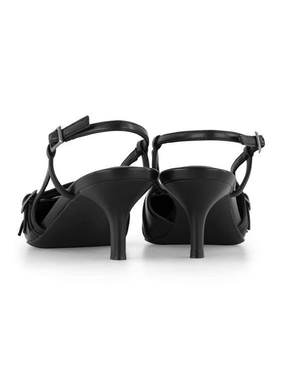 Zwarte slingback