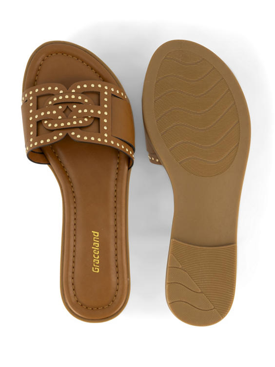 Bruine slipper