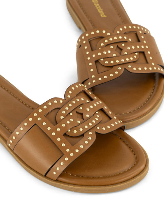 Bruine slipper
