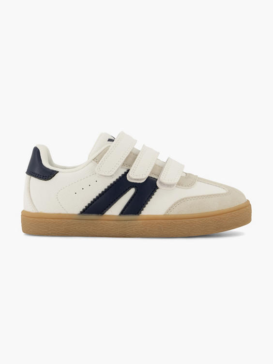Witte sneaker velcro