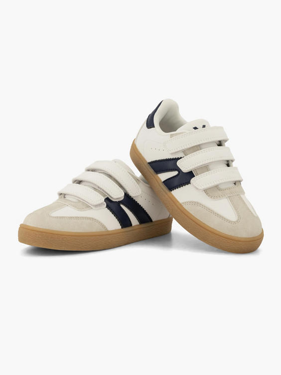 Witte sneaker velcro