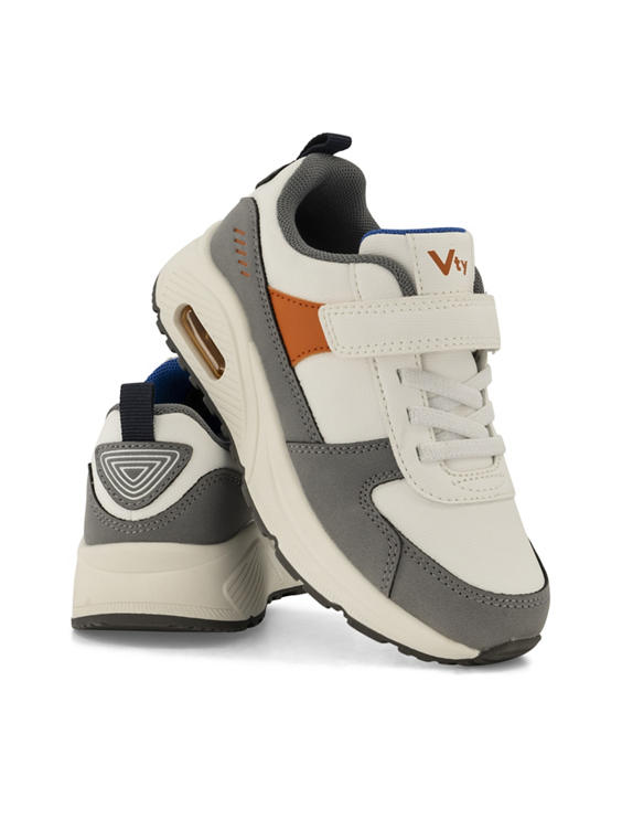 Witte sneaker velcro