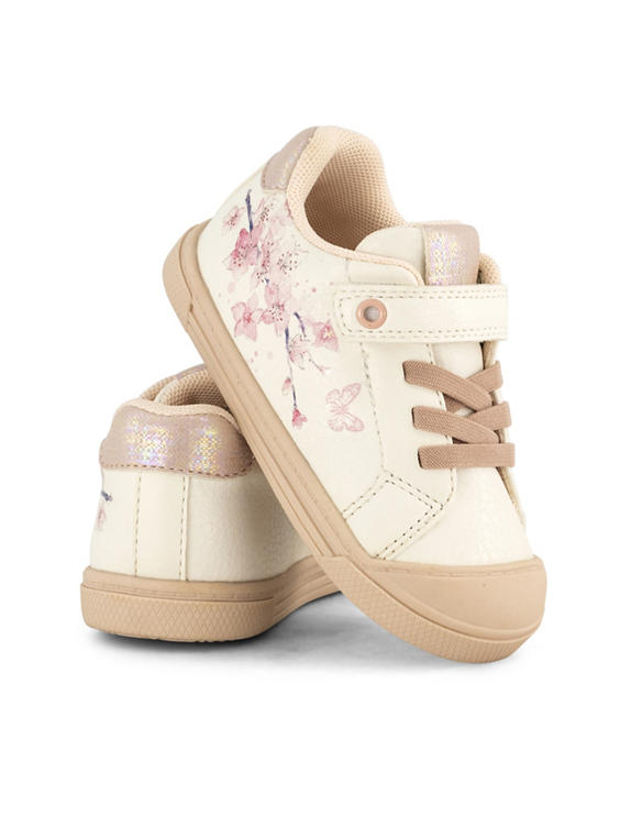 Witte sneaker velcro