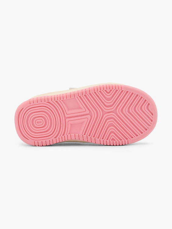 Roze sneaker klittenband