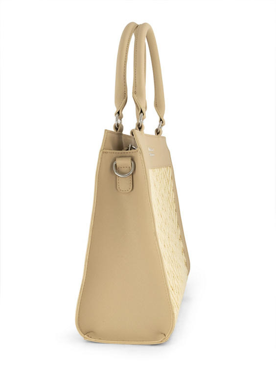 Beige handtas