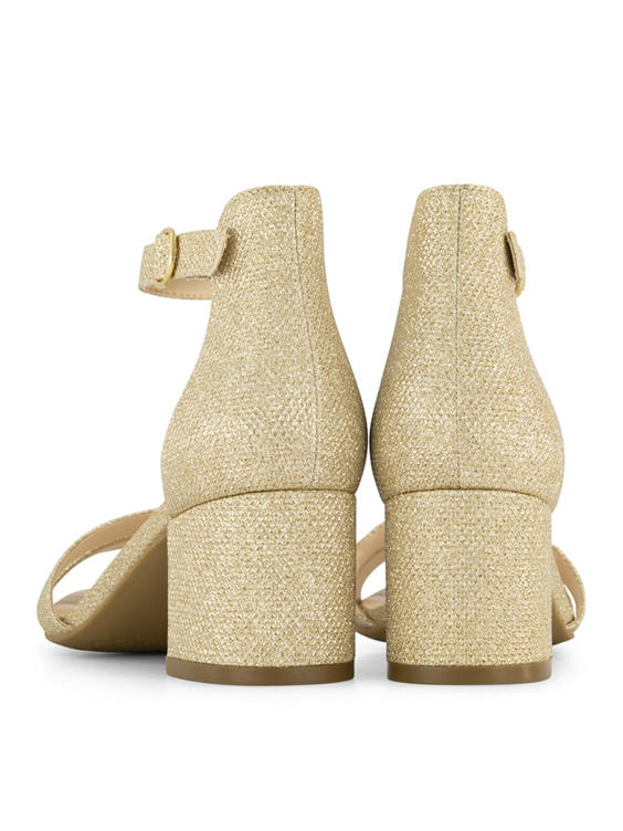 Gouden sandalette